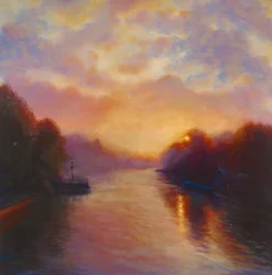 Matin de septembre sur la rivière