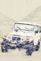 Aventure tout-terrain vintage