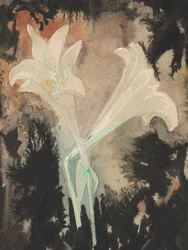 Deux fleurs (1902)  Stretch, de Leo Gestel