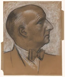 Autoportrait avec nœud papillon