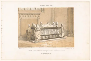 Graftombe de François II de Bretagne dans la cathédrale de Nantes