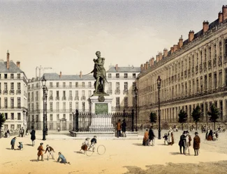 Piazza Cambronne à Nantes, France