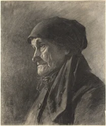 Une paysanne âgée