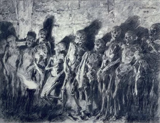 La Voûte des momies, ou Squelettes de la tour Saint-Michel, Bordeaux, 1885