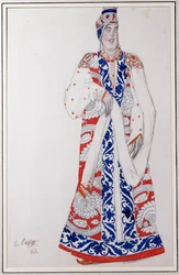 Costume pour "Moskwa", 1922