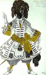 Costume pour Porphyrophores, de La Belle au bois dormant
