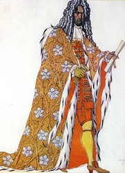 Costume pour le maître de cérémonie, tiré de La Belle au bois dormant