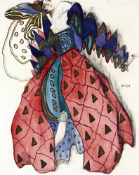 Conception de costume pour le ballet 