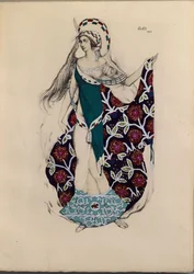 Costume pour le ballet Artémis troublée par Paul Paray, 1922