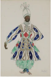 Costume pour la revue Aladin, ou la Lampe merveilleuse