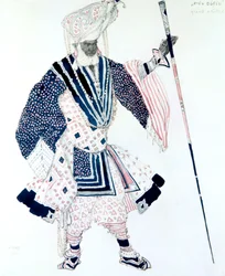 Le Grand Prêtre, costume de ballet