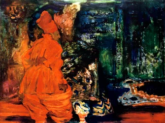 Le Secret du Harem, décor de ballet, c1913