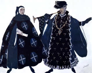 Deux hérauts, costume de ballet, 1911
