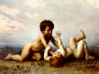 Garçons combattants