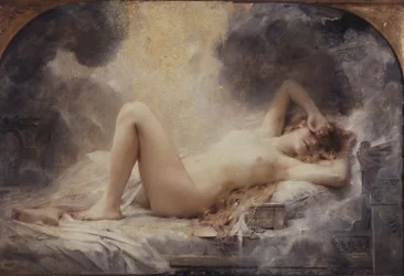 Pluie dorée, en 1907