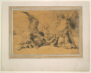 Abel Mort Pleuré par des Anges