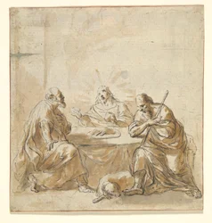 Souper à Emmaüs