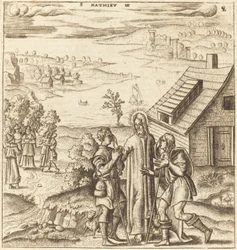 Le Christ guérit les deux aveugles