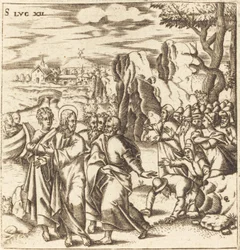 Le Christ enseignant la multitude