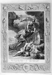 Dans la mythologie grecque, Persée coupe la tête de Méduse la Gorgone
