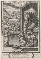 Les Festes du mois de Septembre (Naissance de la Vierge)
