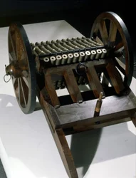 Canon à 33 canons rotatifs, modèle d