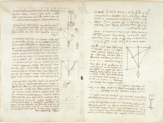 Notes et diagrammes sur la mécanique