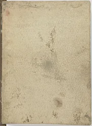 Code de vol des oiseaux, c. 1505-06, manuscrit sur papier, cc. 18, Couverture IV