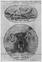 Emblème, Hostinato Rigore (détail), fin du XVe ou début du XVIe siècle