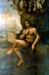Jean-Baptiste, avec les attributs de Bacchus, 1513-1516