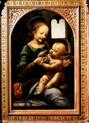 Madone à la fleur, Madone Benois, 1478