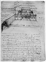 Plan pour une ville idéale, 1488-1490, 1954