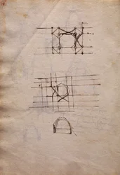 Études pour la lanterne de la cathédrale