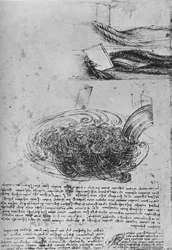 Études de formations aquatiques, vers 1480