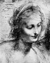 La tête de la Madone, 15e siècle années 1930