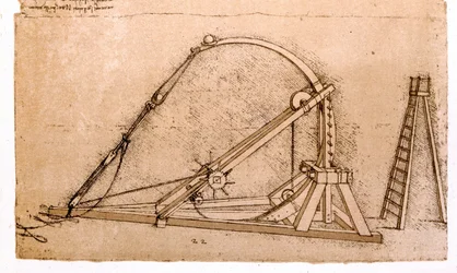 Machine de guerre : étude de catapulte