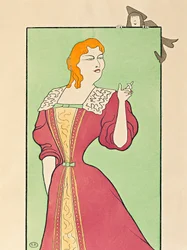 Actrice Marie-Louise Marsy dans le rôle d