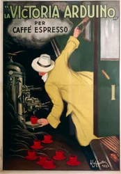 Publicité pour la machine à café expresso Victoria Arduino