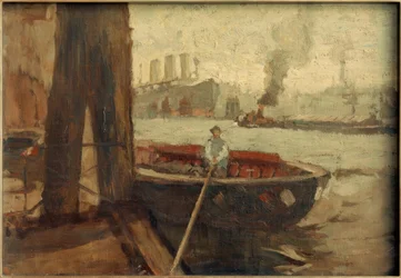 Chaland au quai