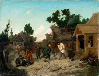 À la taverne, 1886