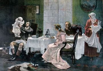 Le déjeuner de Camille Desmoulins, 1892