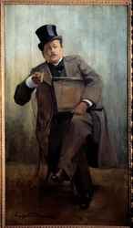 Portrait de Georges Courteline (1858-1929)