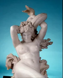 Galatée chevauchant un dauphin, vers 1880 (détail)