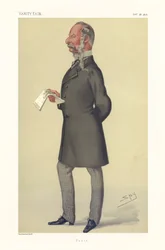 John Tenniel - portrait debout