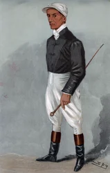 Fred Rickaby, jockey anglais, 1901