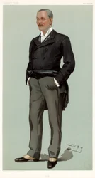 JB, John Balfour, 1er baron Kinross, avocat et politicien écossais, 1899