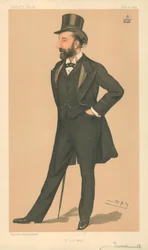 Lord Tweedmouth, A late whip, 12 juillet 1894, caricature de Vanity Fair