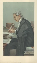 M. John Lawson Walton, 6 mars 1902, caricature de Vanity Fair