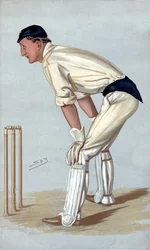 Cricket à Oxford, 1889