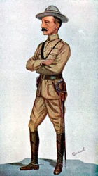 Robert Baden-Powell, soldat anglais, 1900